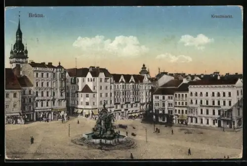 AK Brünn / Brno, Strassenpartie