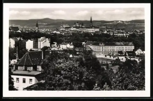 AK Olmütz, Teilansicht der Stadt