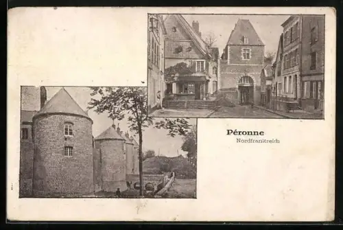AK Péronne, Blick auf die Zitadelle