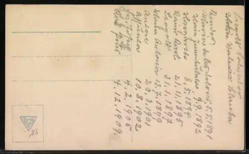 AK Generaloberst Erzherzog Leopold Salvator von Österreich in Uniform im Kreis seiner Familie