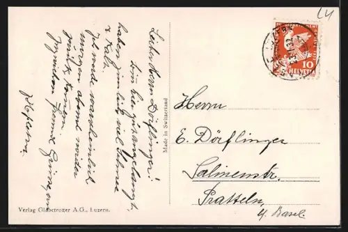 AK Hasle /LU, Gesamtansicht mit Schimberg