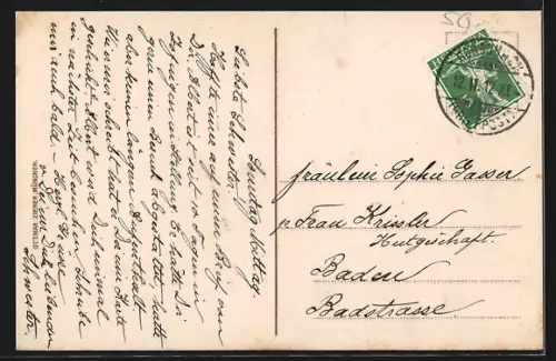 AK Rorschach, Teilansicht mit Kirche