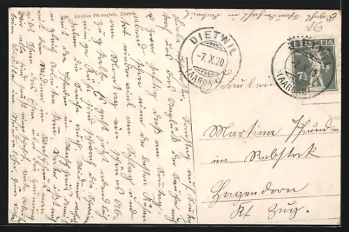 AK Rorschach, Blick auf den Hafen