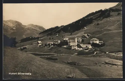 AK Sörenberg, Gesamtansicht mit Umgebung