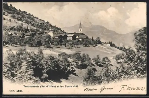 AK Troistorrents, Panorama et les Tours d`Ai