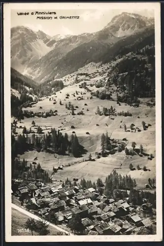 AK Grimentz /Vallee d`Anniviers, Mission et Village