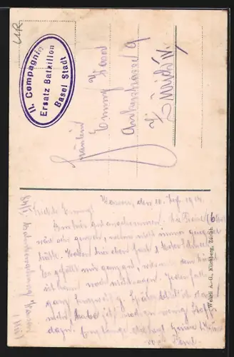 AK Wassen, Teilansicht der Ortschaft an der Gotthardbahn