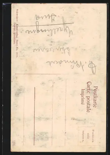 AK Basel, Bundesbahnhof, Rathaus, Rheinpanorama