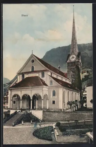 AK Stans, Totalansicht der Kirche