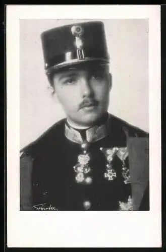 AK Portrait von Kaiser Otto als Oberst-Inhaber