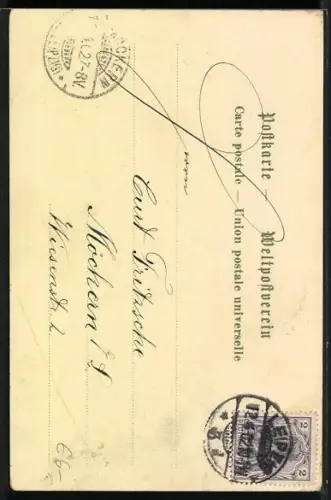 AK Wappen von Paraguay