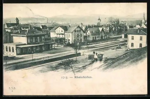 AK Rheinfelden, Hotel Restaurant Bahnhof am Bahnhof