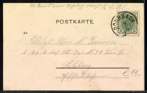 AK Rohrbach /O.-Oe., Kinderbewahranstalt, Kirche und Ortsansicht