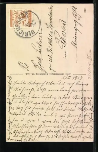 AK Ulrichsberg, Eichsteiningers Touristen-Gasthof, Marktplatz