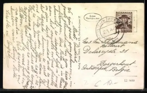 AK Hofkirchen /Mühlkreis, Strassenpartie im Zentrum