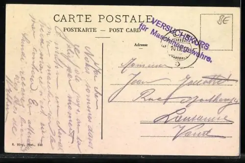 AK Eggiwil b. Signau, Ortsansicht aus der Vogelschau