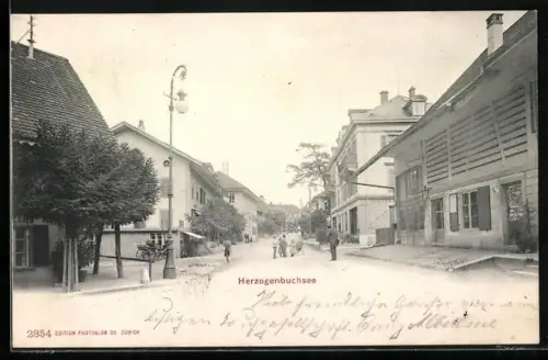 AK Herzogenbuchsee /Bern, Strassenpartie