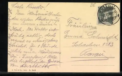 AK Huttwil, Gasthof zur Krone