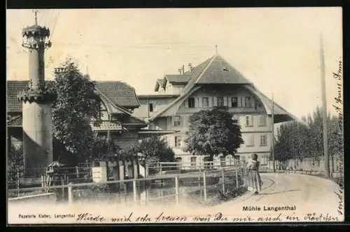 AK Langenthal, Partie an der Mühle