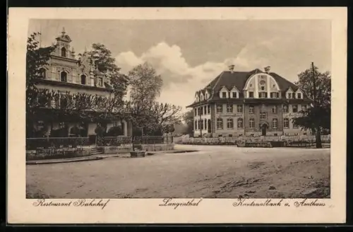 AK Langenthal, Kantonalbank und Amtshaus