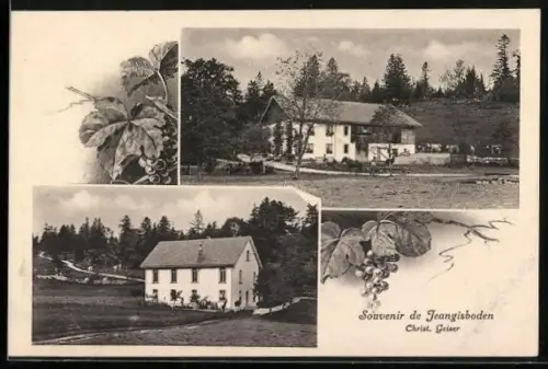 AK Corgémont, Jeangisboden, Gasthof, Christ. Geiser