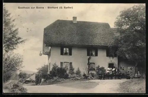AK Birrhard, Gasthaus zur Sonne, G. Sydler