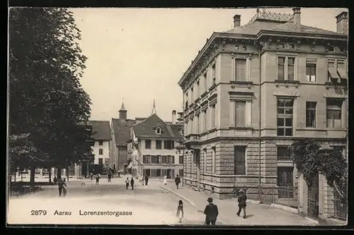 AK Aarau, Partie in der Lorenztorgasse