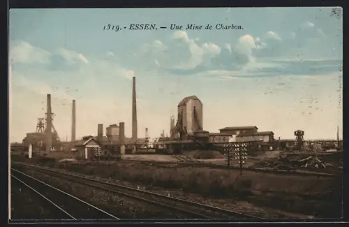 AK Essen / Ruhr, Une Mine de Charbon, Kohlebergbau