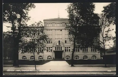 AK Cöthen / Anhalt, Chemisch-technologisches Institut