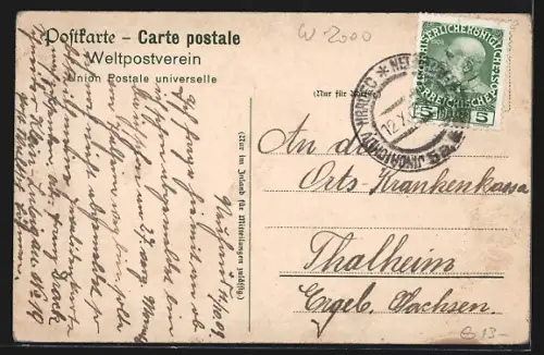 AK Hamburg-Eppendorf, Rosenallee an der Eppendorferlandstrasse
