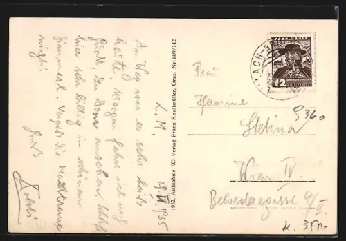 AK Friesach /Kärnten, Teilansicht mit Kirche