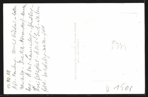 AK Weitensfeld im Gurktal, Zammelsberg ob Weitensfeld, Ortspartie mit Strasse