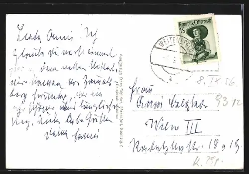 AK Weitensfeld im Gurktal, Panorama mit Kirche