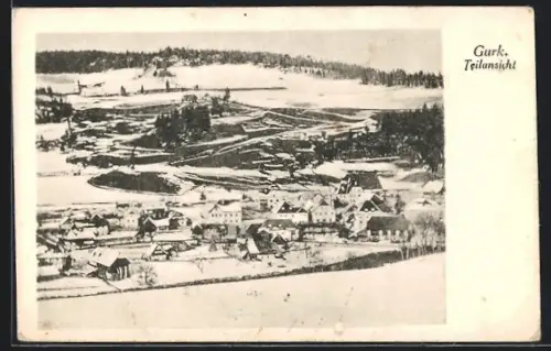 AK Gurk, Teilansicht im Winter