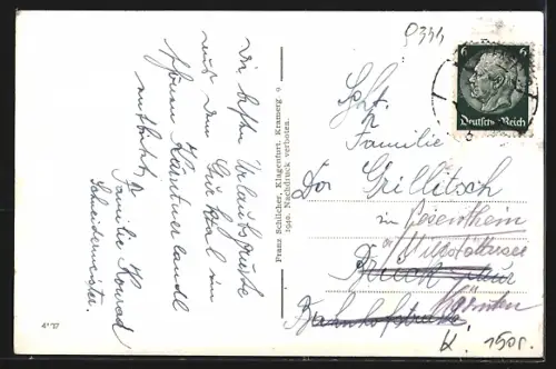 AK Weitensfeld im Gurktal, Panorama mit Kirche