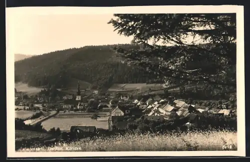 AK Gurk /Kärnten, Weitensfeld, Teilansicht mit Kirche