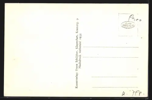 AK St. Veit a. d. Glan, Ansicht vom Kalvarienberg aus