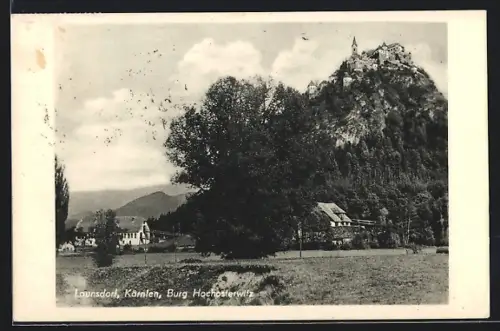 AK Launsdorf /Kärnten, Schloss Hochosterwitz