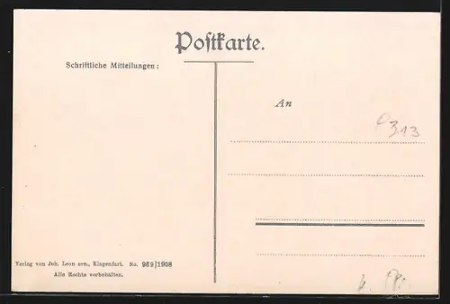 AK Hochosterwitz, Teilansicht mit Burg