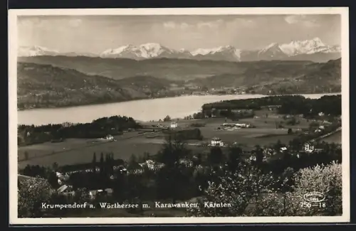AK Krumpendorf a. Wörthersee, Karawanken