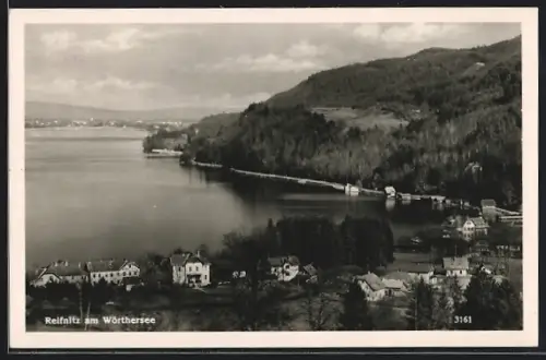 AK Reifnitz am Wörthersee, Teilansicht mit Bäumen