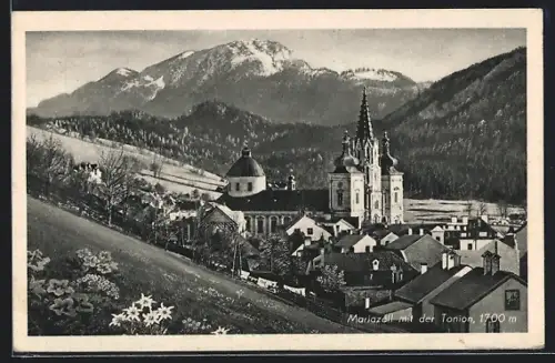 AK Mariazell, Kirche mit der Tonion