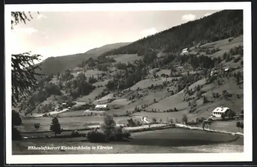 AK Kleinkirchheim in Kärnten, Ortsansicht mit Blick ins Tal