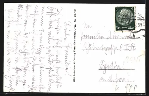 AK Radenthein, St. Peter, Talblick mit Felder See