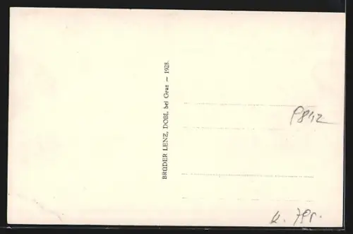 AK Heiligenblut /Kärnten, Partie auf dem Friedhof