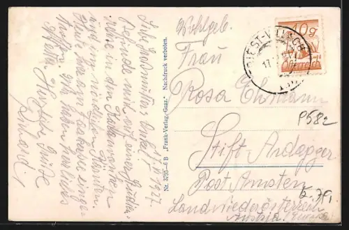 AK Faakersee, Gesamtansicht mit Görlitzen