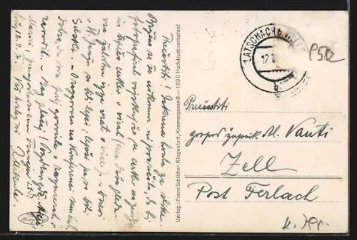 AK Faak, Partie bei der Kirche