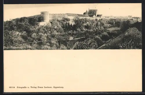 AK Eggenburg /N. Öst., Blick auf die Festung