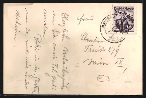 AK Maissau /N. D., Teilansicht mit Schloss