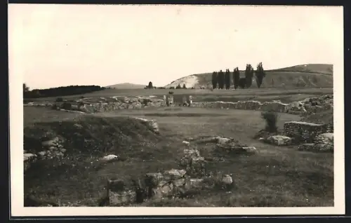 AK Bad Deutsch-Altenburg, Carnuntum, 1. Amphitheater